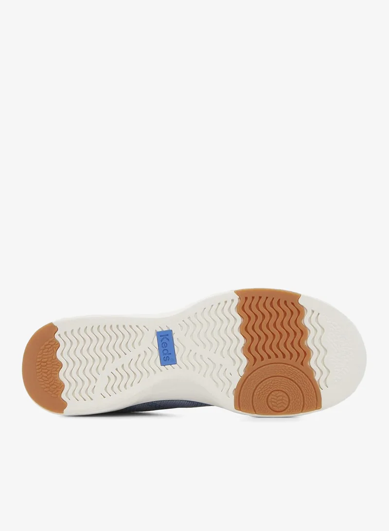 Keds Faded Denim/Cognac Keds Women's BlissWalk Lace Up Casual Sneaker Blue for Women | Best Price UAE